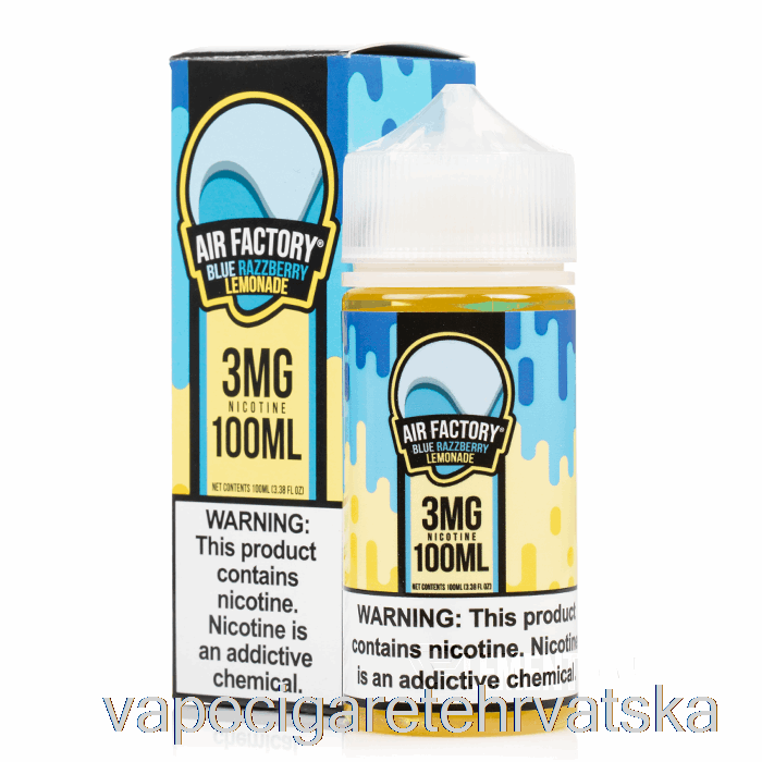 Vape Cigarete Blue Razzberry Limunada - Tvornica Zraka - 100 Ml 6 Mg